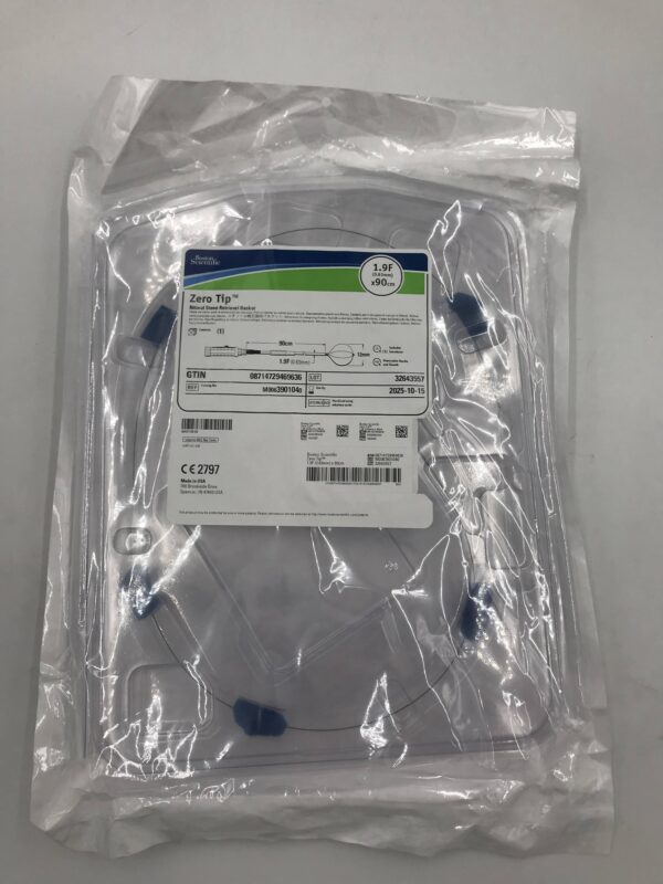 BOSTON SCIENTIFIC 390104 Zero Tip Nitinol Stone Retrieval Basket 1.9F x 90cm