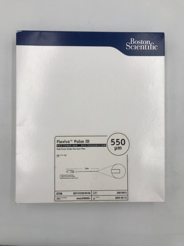 BOSTON SCIENTIFIC L840693 Flexiva Pulse ID High Power Laser Fiber 550µm (5/Box)(X)