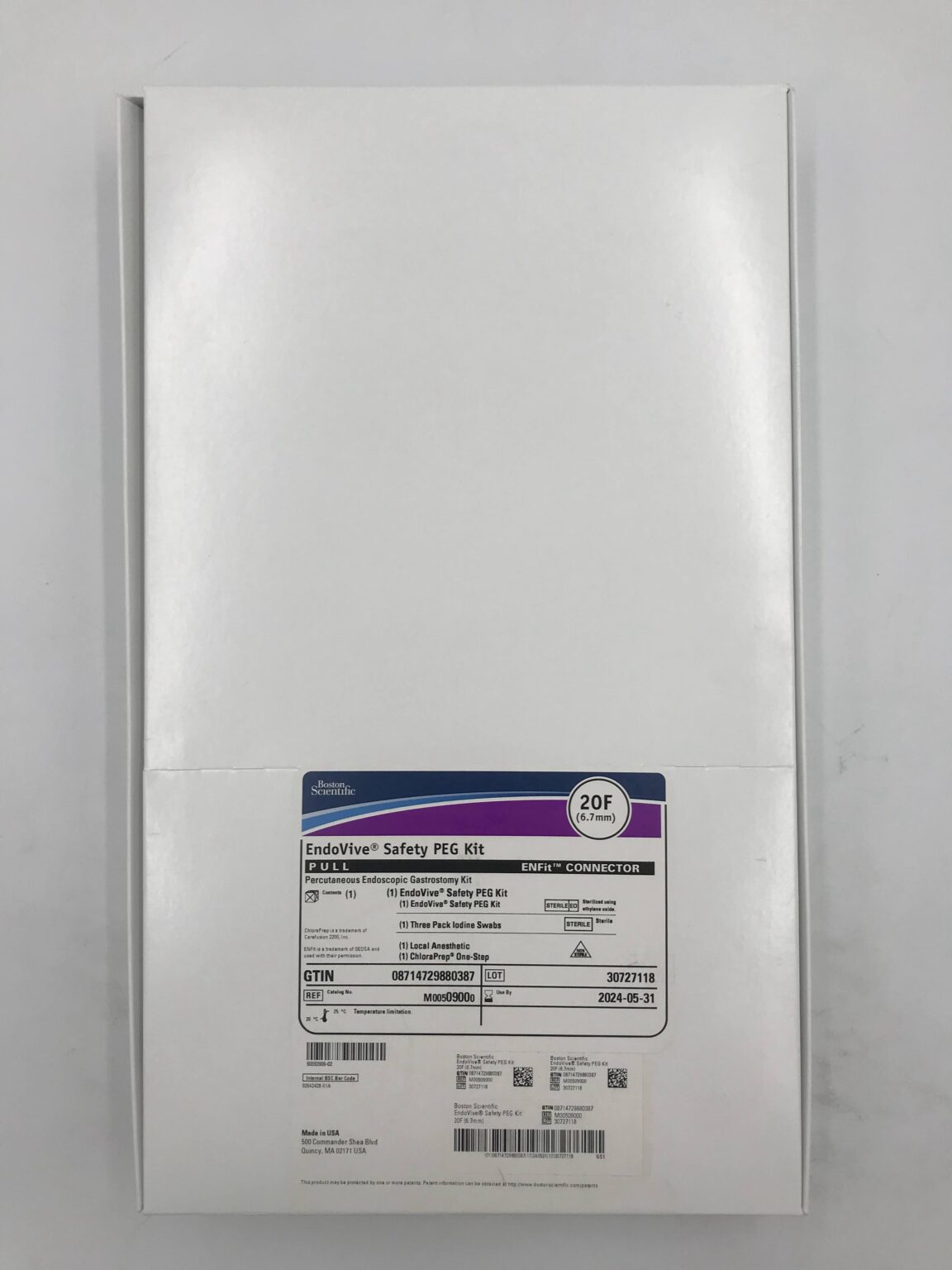 BOSTON SCIENTIFIC 0900 EndoVive Safety PEG Kit Pull Percutaneous