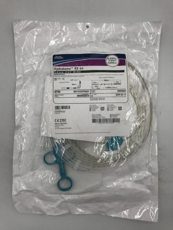 BOSTON SCIENTIFIC 8307 Hydratome RX 44, 30mm Cut Wire Sphincterotome 0.035" x 450cm (X)