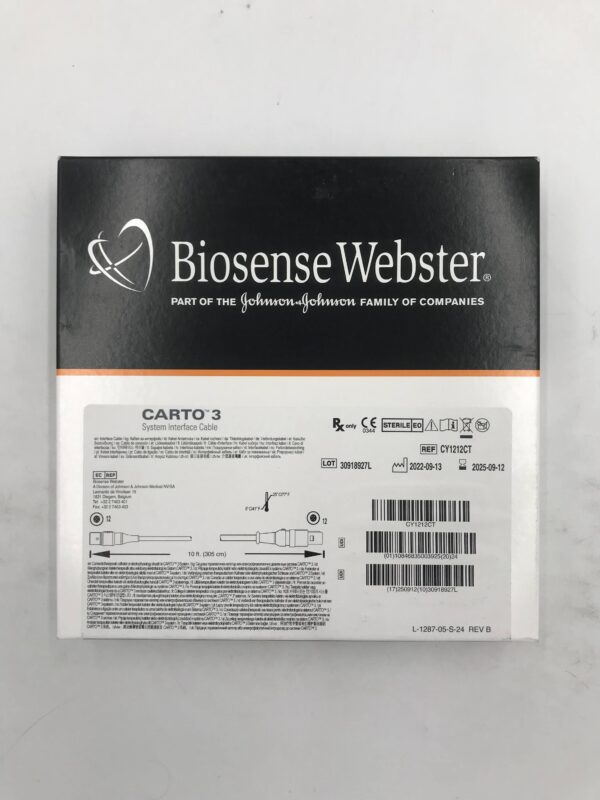 BIOSENSE WEBSTER CY1212CT Carto 3 System Interface Cable 10Ft