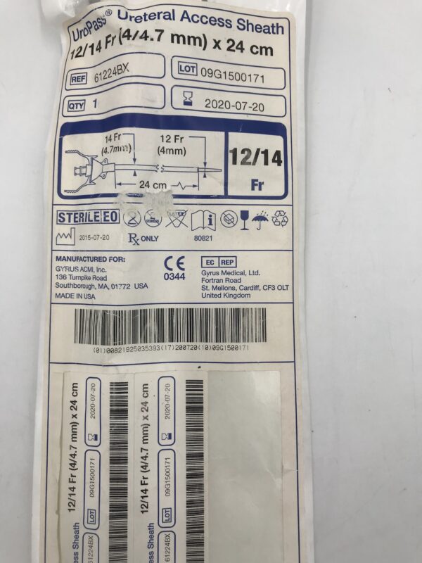 OLYMPUS 61224BX UroPass Ureteral Access Sheath 12/14Fr x 24cm (X)