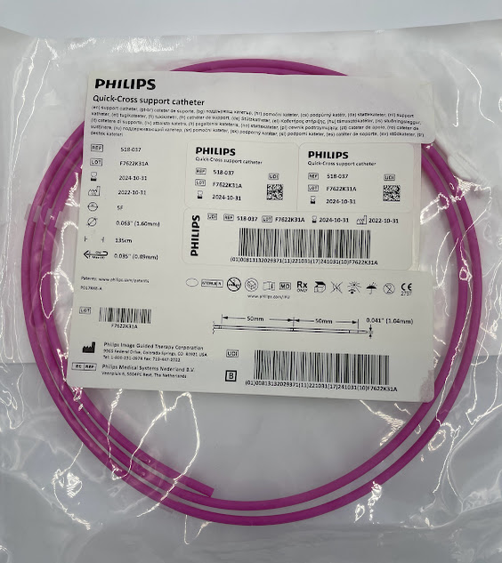 PHILIPS 518-037 Quick-Cross Support Catheter, 135cm (X)