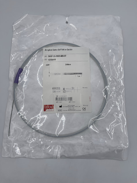 COOK G23640 Amplatz Extra Stiff Wire Guide .035" x 1cm x 260cm (X)
