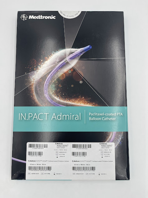 MEDTRONIC ADM05015013P IN.PACT Admiral Paclitaxel-Coated PTA Balloon Catheter 5.0mm x 150cm x 130cm (X)