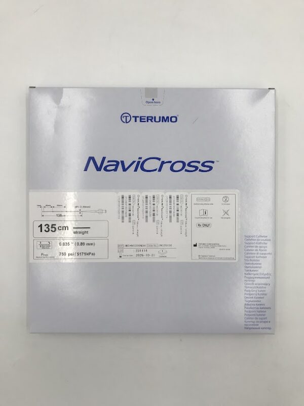 TERUMO NC35130 Navicross Support Catheter Straight 0.035"x 135cm x 4Fr