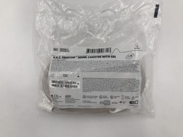 KCI 320058 V.A.C. Freedom 300ML Canister w/Gel