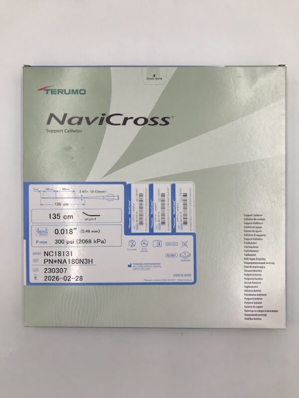 TERUMO NC18131 Navicross Support Catheter Angled 0.018″x 135cm x 2.6Fr
