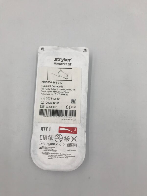 STRYKER 5500-25S-310 Sonopet iQ Barracuda Tip 12cm