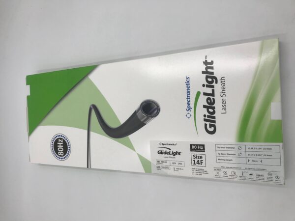 SPECTRANETICS 500-302 GlideLigth Laser Sheath 80Hz Size 14F (X)