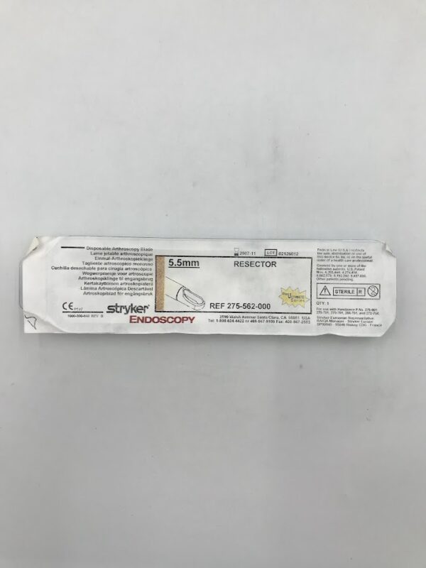 STRYKER 275-562-000 Resector 5.5mm (X)