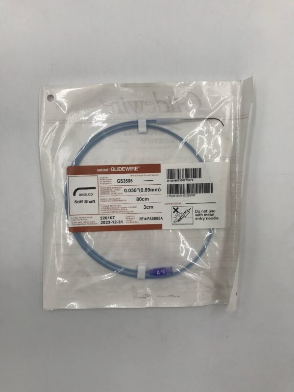 TERUMO GS3505 Radifocus Glidewire Angled Stiff Shaft 0.035" x 80cm x 3cm (X)