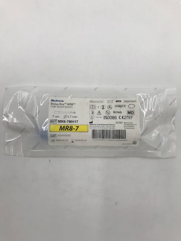 MEDTRONIC MR8-7MH17 Midas Rex MR8 High Speed System 7cm, 1.7mm