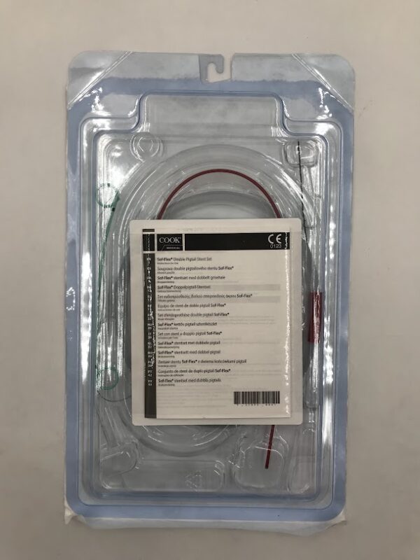 COOK G14867 Sof-Flex Double Pigtail Ureteral Stent Set 6.0Fr/12cm, 7.0Fr, 0.38"/145cm