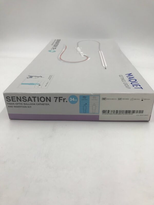 MAQUET 0684-00-0469-01U Sensation Fiber-Optic Balloon Catheter/Insertion Kit 7Fr, 34cc (X)