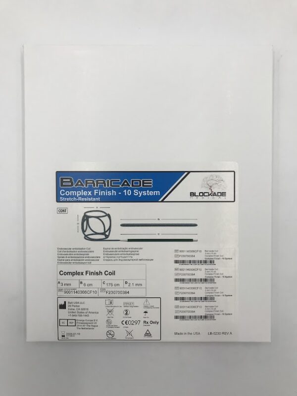BALT 9001140306CF10 Barricade Complex Finish Coil - 10 System 3mm x 6cm
