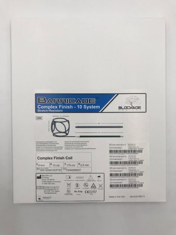 BALT 9001200410CF10 Barricade Complex Finish Coil - 10 System 4mm x 10cm