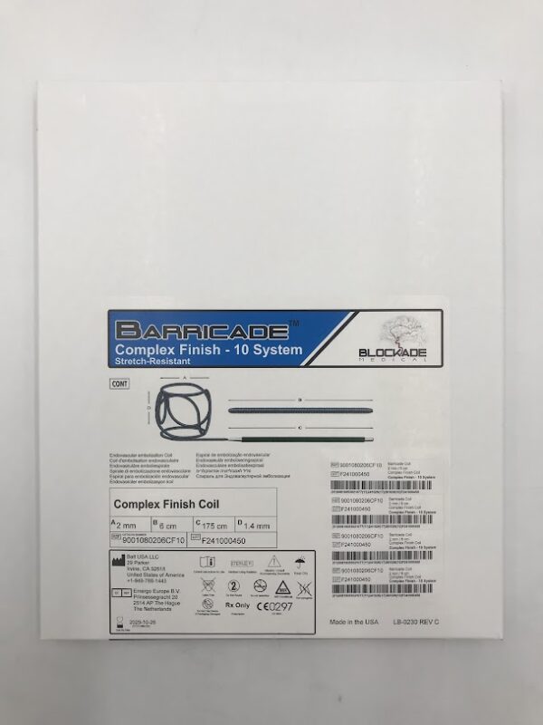 BALT 9001080206CF10 Barricade Complex Finish Coil - 10 System 2mm x 6cm