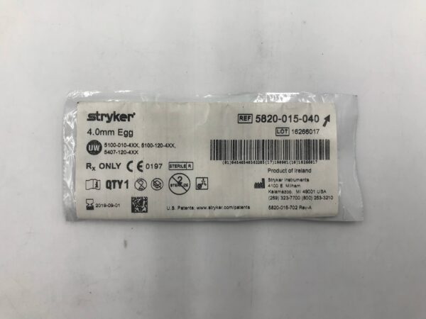 STRYKER 5820-015-040 4.0mm Egg (X)
