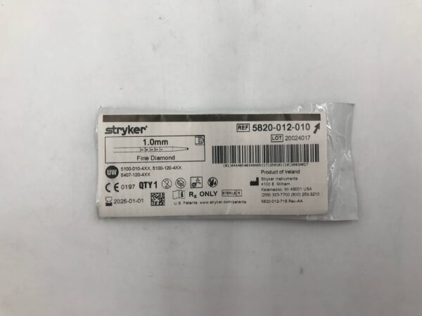STRYKER 5820-012-010 Fine Diamond 1.0mm (X)