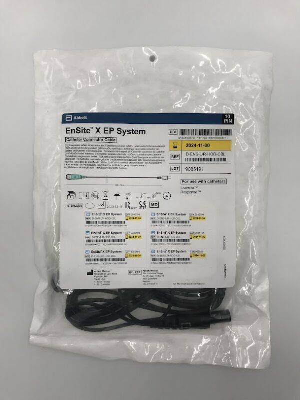 ABBOTT D-ENS-L/R-HOD-CBL Ensite X EP System Catheter Connector Cable 10 Pin (X)