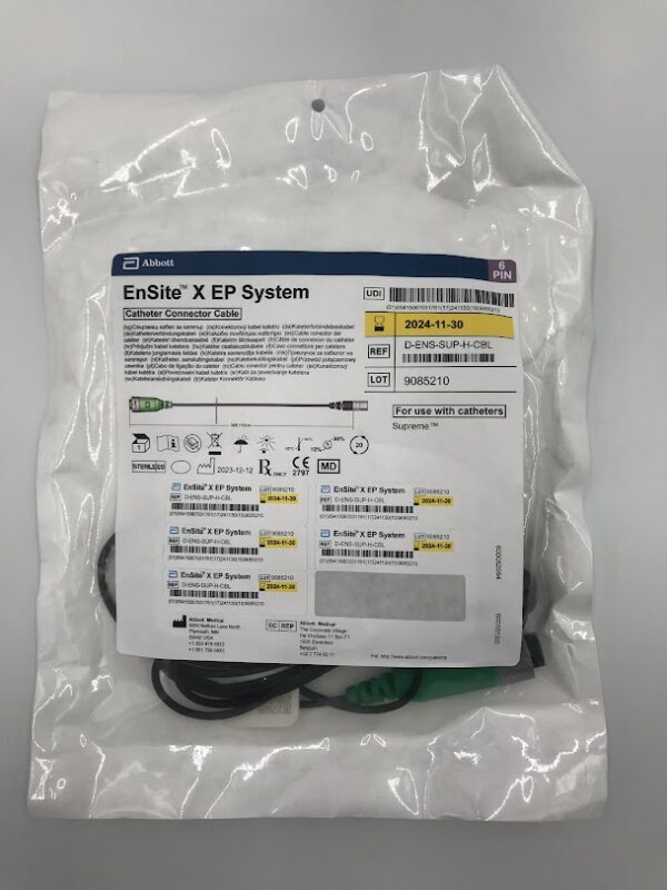 ABBOTT D-ENS-SUP-H-CBL Ensite X EP System Catheter Connector Cable 6 Pin (X)