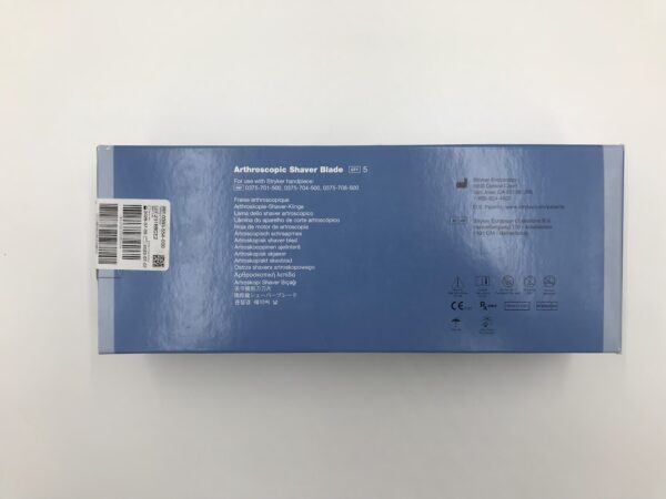STRYKER 0385-554-000 Arthroscopic Shaver Blade Formula XL Aggressive Plus Straight Hip Cutter 5.0mm x 180mm (5/Box)