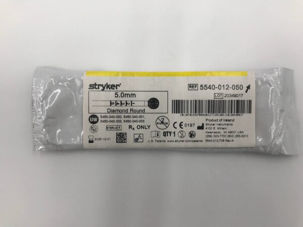 STRYKER 5540-012-050 5.0mm Diamond Round