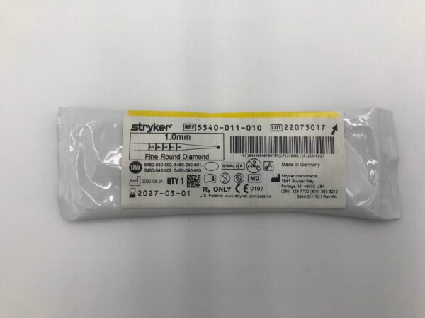 STRYKER 5540-011-010 1.0mm Fine Round Diamond