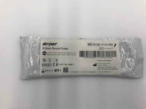 STRYKER 5130-010-090 9.0mm Round Fluted (X)