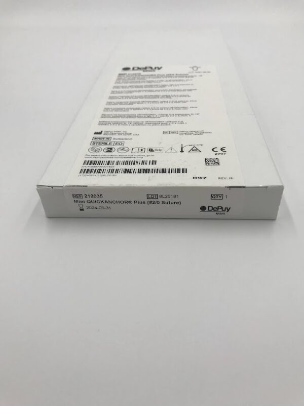 DEPUY 212035 Mini Quickanchor Plus (#2/0 Suture) (X)