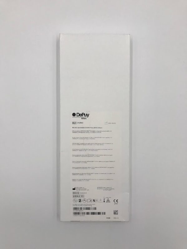 DEPUY 212843 Micro Quickanchor Plus (#3/0) Suture (X)
