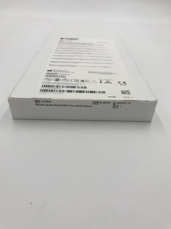 DEPUY 212843 Micro Quickanchor Plus (#3/0) Suture (X)