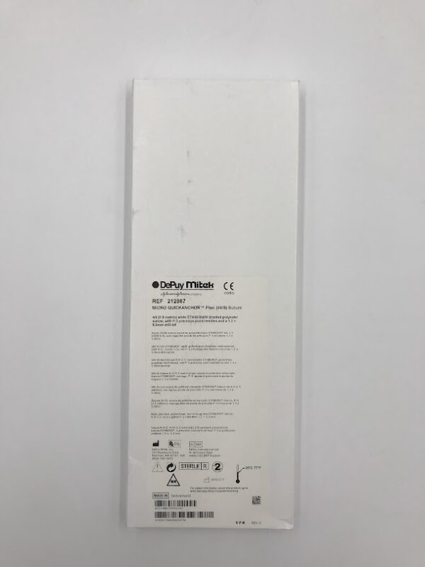 DEPUY 212867 Micro Quickanchor Plus (#4/0) Suture (X)