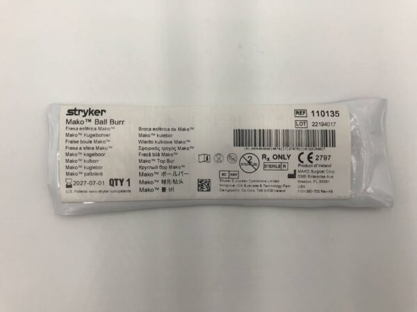 STRYKER 110135 Mako Ball Burr