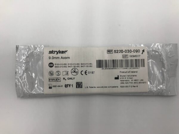 STRYKER 5220-030-090 9.0mm Acorn (X)