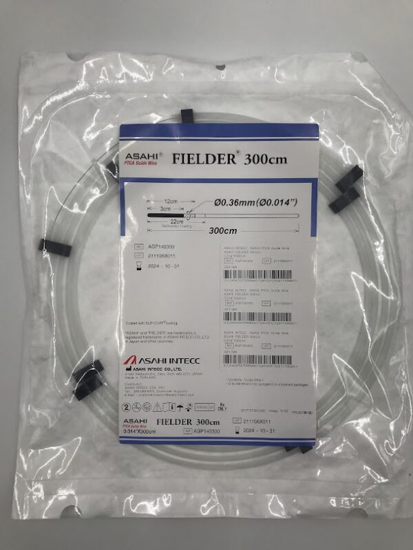 ASAHI INTECC AGP140300 FIELDER PTCA Guide Wire Fielder 300cm  x Ø 0.36mm (X)