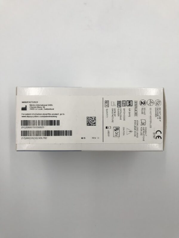 DEPUY 222068 Dynacord Suture White/Blue/Green Striped Braided Composite Suture #2 (5metric) 36" (91cm) (12/Box)