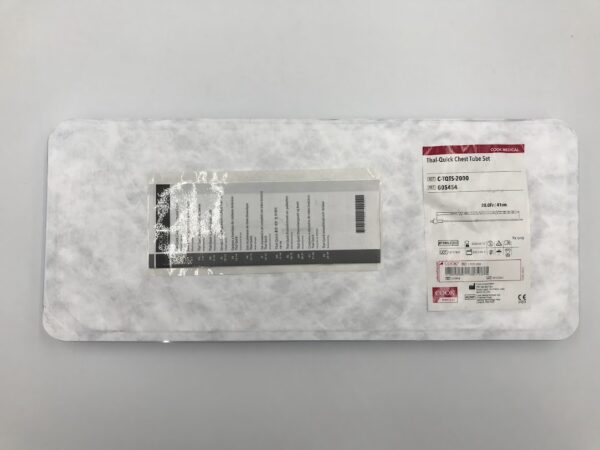 COOK G05454 Thal-Quick Chest Tube Set 20.0Fr/41cm (X)