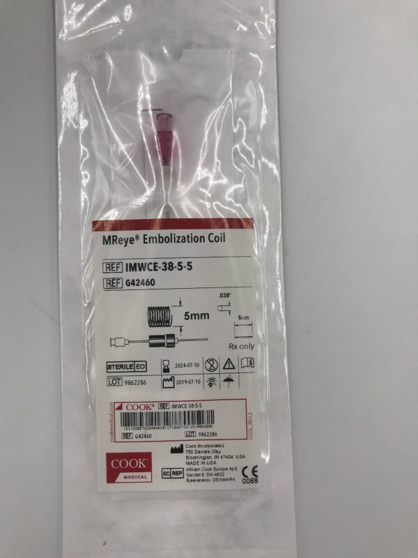 COOK G42460 MREYE EMBOLIZATION COIL 5mm (X)
