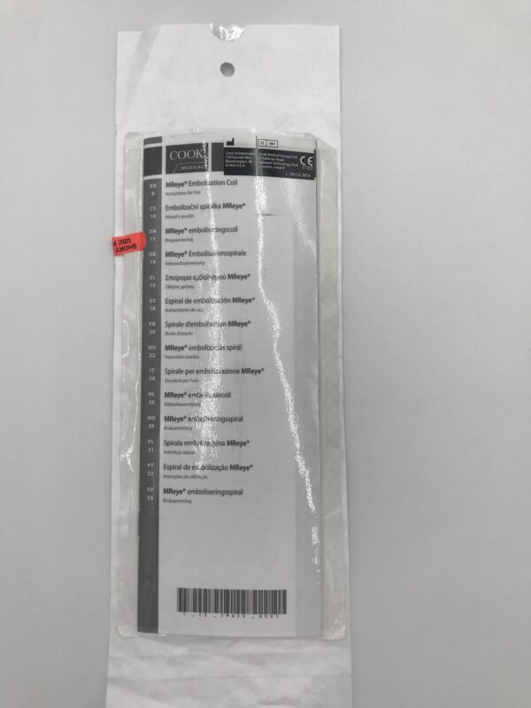 COOK G42406 MReye Embolization Coil 3mm (X)