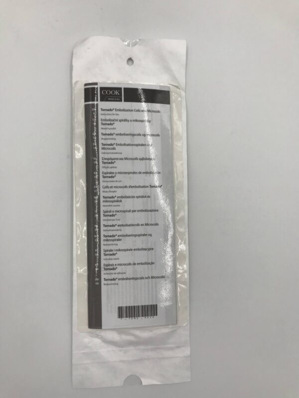 COOK G47417 Tornado Embolization Microcoil 4mm, 2mm (X)
