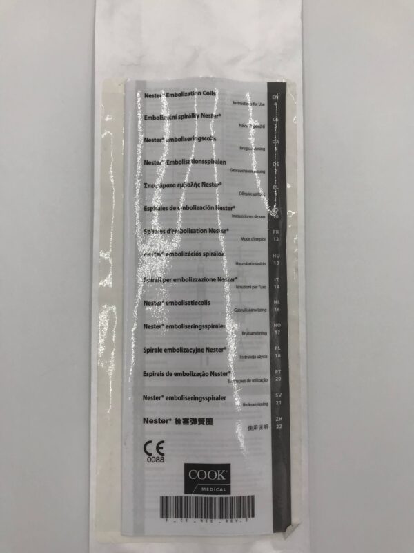 COOK G52751 Nester Embolization Coil 14mm (X)