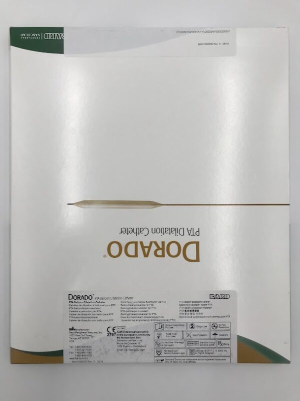 BARD DR135710 Dorado PTA Balloon Dilatation Catheter 6F (X)