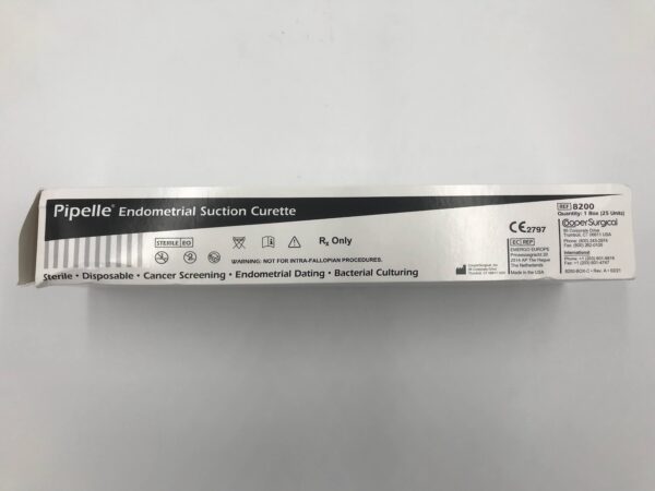 COOPER SURGICAL 8200 Pipelle Endometrial Suction Curette (25 units/box)