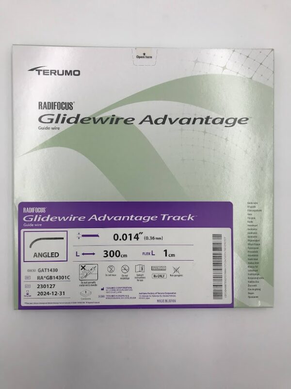 TERUMO RA*GB14301C RadiFocus Angled Advantage Track Glidewire 300cm (X)
