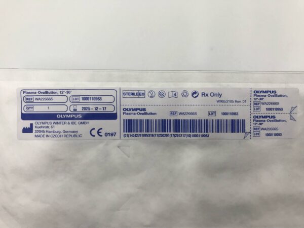 OLYMPUS WA22666S Plasma - OvalButton, 12 Degrees - 30 Degrees