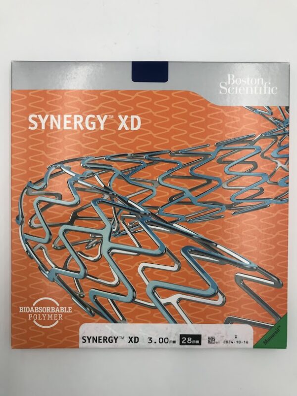 BOSTON SCIENTIFIC 394182830 Synergy XD Monorail Everolimus-Eluting Coronary Stent System 3.0mm x 28mm (X)