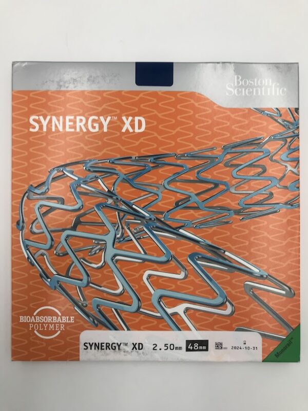 BOSTON SCIENTIFIC 394184825 Synergy XD Monorail Everolimus-Eluting Coronary Stent System 2.50mm x 48mm (X)