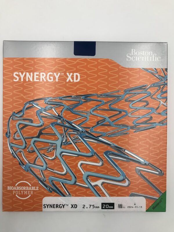 BOSTON SCIENTIFIC 394182027 Synergy XD Monorail Everolimus-Eluting Coronary Stent System 2.75mm x 20mm (X)